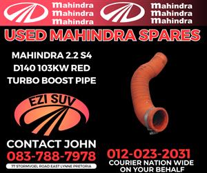 MAHINDRA 2.2 S4 RED TURBO BOOST PIPE | EZI SUV 