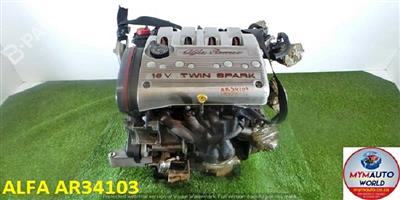 ALFA ROMEO 156/147/GT 2.0 16V AR34103 ENGINE FOR SALE
