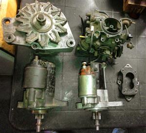 Vw golf starter and alternator