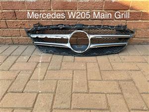 Mercedes W205 Main Grill