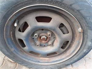 Vw Polo Classic steel rims available  Call or whatsapp  Jimmy @ Circle 7 used parts