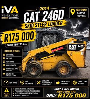 Cat skidsteerloader