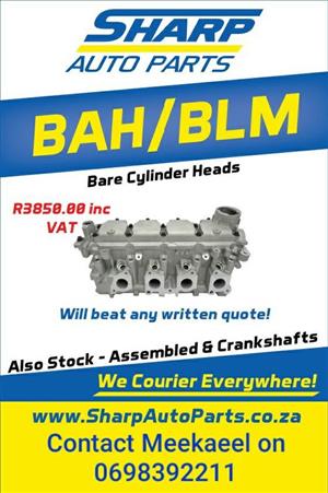 VW BAH/BLM Bare Head for Sale