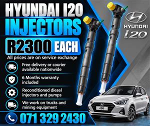HYUNDAI I20 INJECTORS FOR SALE WITH WARRANTY 