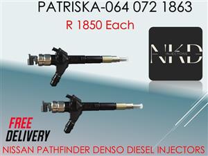 NISSAN PATHFINDER DENSO DIESEL INJECTORS FOR SALE