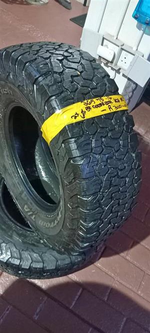 2x BF Goidridge ko2 AT..60%..16 inch