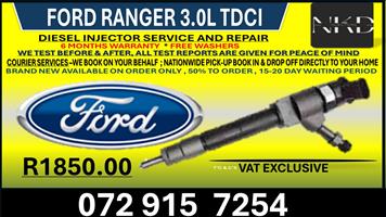 Ford Ranger 3.0L Diesel Injectors 