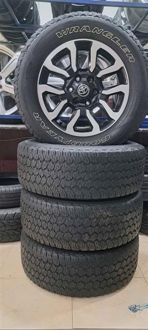 A set of 18inch Toyota legend RS mags and tyres for sale