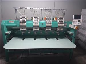 Commercial Embroidery Machine, 2 heads Compact