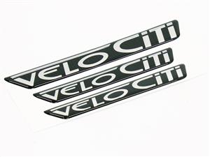 Velociti 3 piece Gel Dome Sticker Set