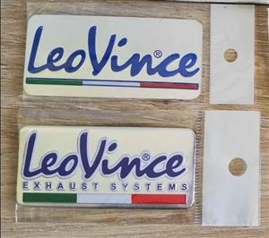 Leo Vince aluminium heat resistant exhaust badges emblems