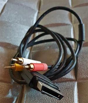Xbox 360 AV Cables  Used