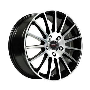 17″ A-Line Maison 5/120 Black Machine Face Alloy Wheels