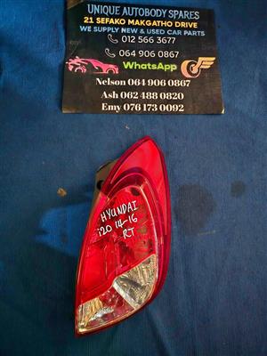 Hyundai i20 Right Tail Light 2014 - 2016