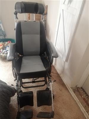 Wheelchair from sitting to sleeping