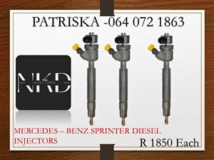 MERCEDES SPRINTER INJECTORS FOR SALE