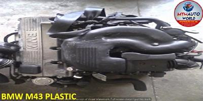 BMW M43 PLASTIC USED IMPORTED SECOND HAND LOW MILEAGE ENGINE FOR SALE