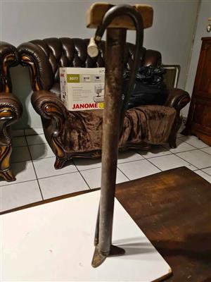 Vintage Kinsman Tyre Pump,1950s, for Rolls Royce cars.