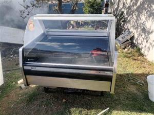 Tiler meat display for sale 1,5m