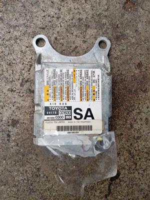 Toyota Yaris Airbag Computer Diagnostic Control Module for Sale