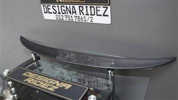CARBON FIBER BOOT SPOILER 