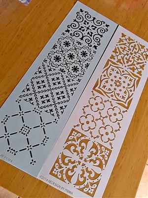 Beautiful Stencils For Crafting and Home Decor For Sale