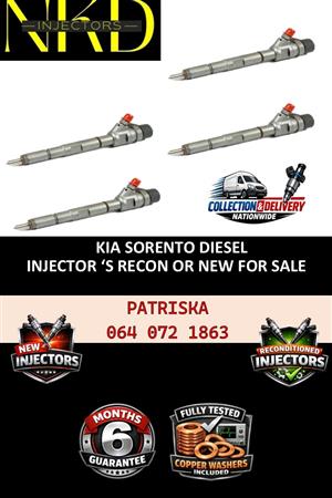 KIA SORENTO - BOSCH & DELPHI INJECTORS SUPPLY FOR SALE 