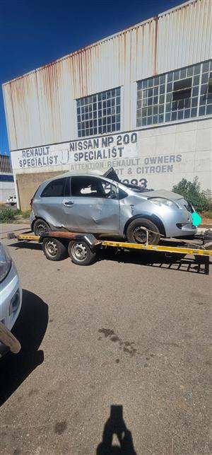 Toyota Yaris 2007 model with 1kr engine stripping for spares Code 2