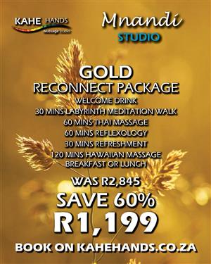 Gold Reconnect Package @ Kahe Hands