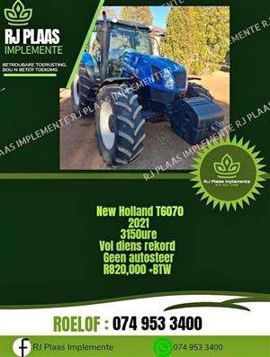 New Holland T6070 trekker