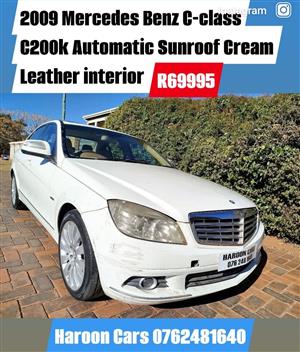 2009 Mercedes Benz C-class C200k Auto 