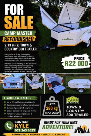 Campmaster explorer car trailer