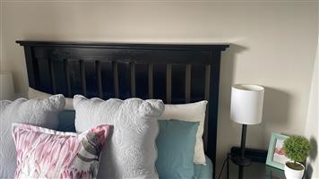 Headboard and sidetables