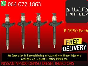 DIESEL INJECTORS FOR NISSAN NP300 DIESEL INJECTORS FOR SALE