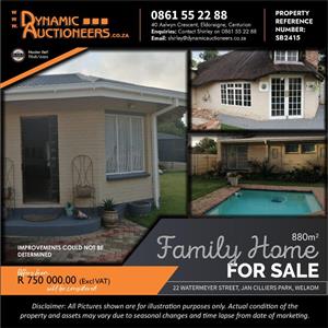 House For Sale in Jan Cillierspark