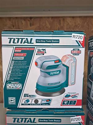 Brand New Total Tools Cordless random orbit sander 20V
