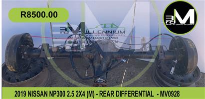 REAR DIFFERENTIAL - 2019 NISSAN NP300 2.5