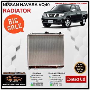 NISSAN NAVARA VQ40 RADIATOR