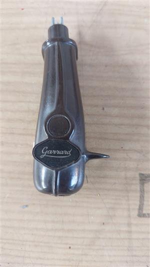 Vintage Garrard Turntable 3-pin Headshell - With Cartridge