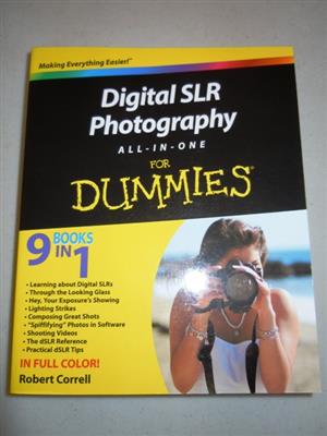 Digital Slr Photography Book – All In One For Dummies -600 PAGES