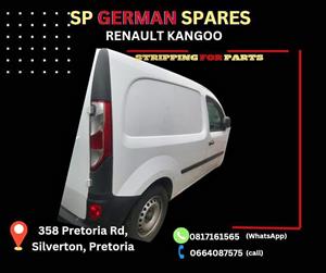 RENAULT KANGOO STRIPPING FOR PARTS ON SALE CALL: or WHATSAPP: