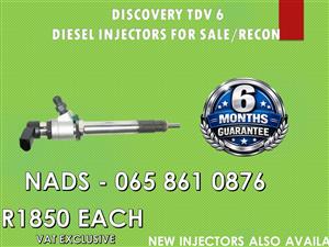 DISCOVERY TDV6 DIESEL INJECTORS AVAILABLE