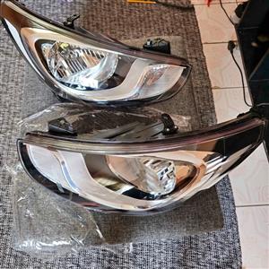 Hyndai Accent 5 Headlights New