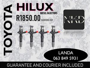 TOYOTA HILUX DIESEL INJECTORS WELKOM VRYSTAAT 