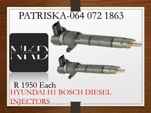 HYUNDAI H1 BOSCH DIESEL INJECTORS FOR SALE