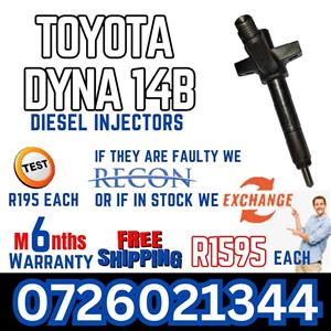 Toyota Dyna 14B diesel injectors for sale