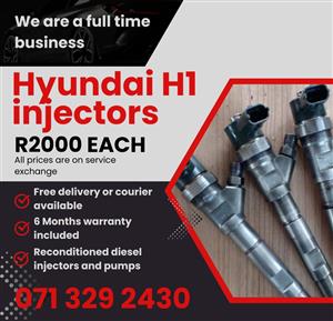 HYUNDAI H1 INJECTORS FOR SALE WITH WARRANTY INCLUDED 