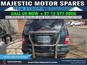 2002 Mercedes Benz ML320 W163 stripping used spares used parts for sale