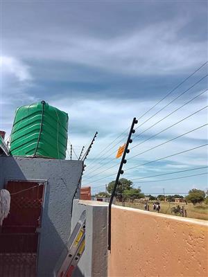 Electric fence, gate motors