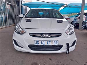 2019 HYUNDAI ACCENT 1.6 SEDAN SILVER COLOR MANUAL PETROL 95 000KM